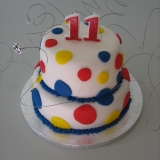11th spotty cake
