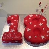 18 red cake