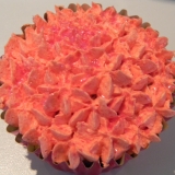 Pink Star cupcake