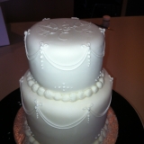 Miniature wedding cake